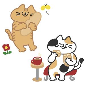 かがわ ころも ()さんの猫のイメージキャラクターを作成してほしいへの提案