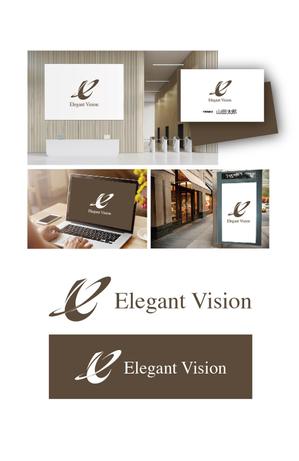 K-J (king_j)さんの株式会社「Elegant Vision」の企業ロゴへの提案