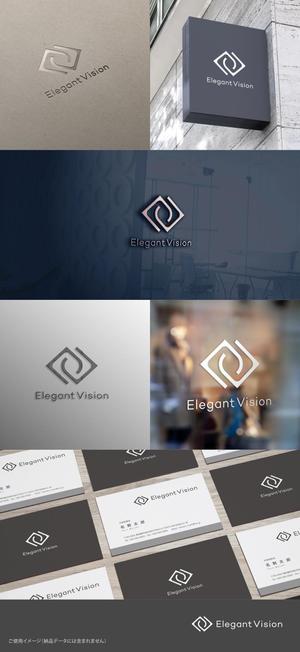 shirokuma_design (itohsyoukai)さんの株式会社「Elegant Vision」の企業ロゴへの提案
