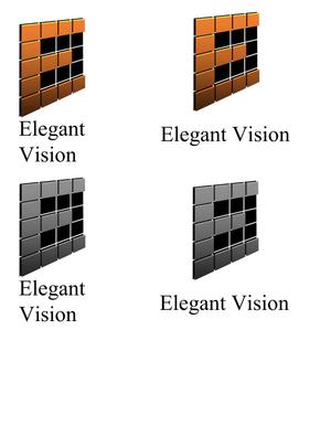 じゃこ＿イラスト・Webデザイナー (jaco_00)さんの株式会社「Elegant Vision」の企業ロゴへの提案