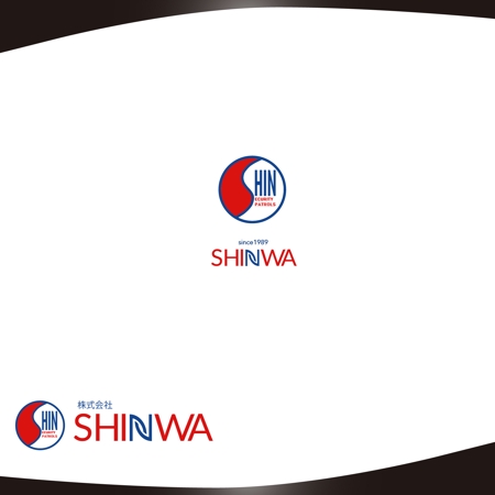 fukumoto (fukumoto0224)さんの新社名「株式会社SHINWA」の社名ロゴタイプへの提案