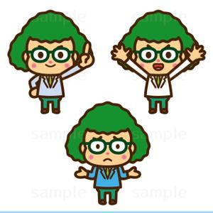 THE_watanabakery (the_watanabakery)さんの環境おじさんのキャラクターデザインへの提案