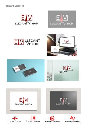 ケイズ（Keiz_PO） (Keiz_po_001)さんの株式会社「Elegant Vision」の企業ロゴへの提案