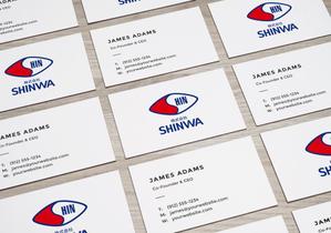 バンドウワークス (bandou9)さんの新社名「株式会社SHINWA」の社名ロゴタイプへの提案