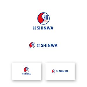 SSH Design (s-s-h)さんの新社名「株式会社SHINWA」の社名ロゴタイプへの提案