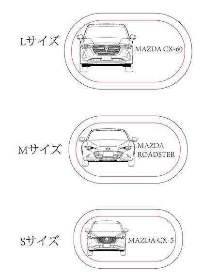 まのあやか (bipomaru)さんのマツダ自動車フロント部分リアル線画イラストへの提案