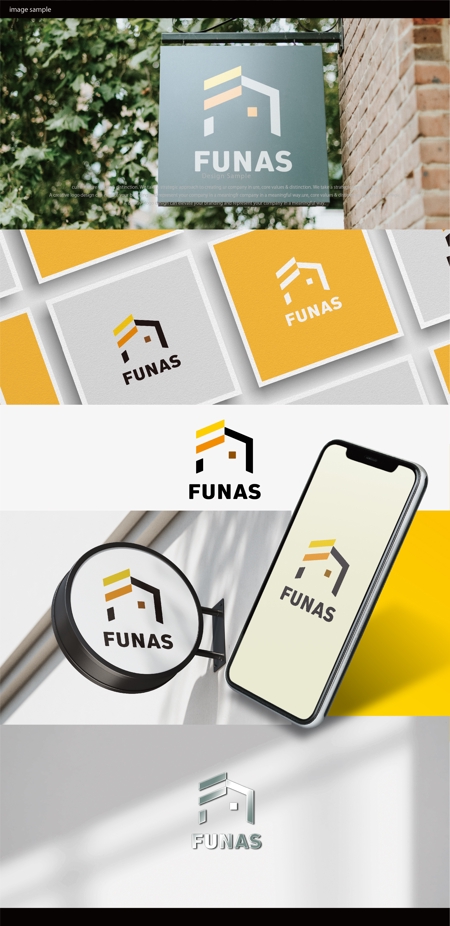 landscape (landscape)さんの太陽光発電､電気工事､リフォームの会社｢FUNAS｣(ファナス)の　ロゴへの提案