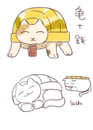 たまちゃん (sherry0821)さんの【報酬33,000円】招き猫風のキャラクターデザイン募集（継続依頼もあり）への提案
