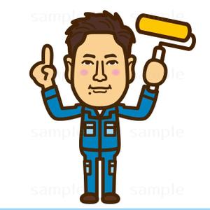 THE_watanabakery (the_watanabakery)さんのリフォーム会社の似顔絵風キャラクター作成への提案