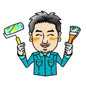 A-sa【アサ】 (DoN-run)さんのリフォーム会社の似顔絵風キャラクター作成への提案