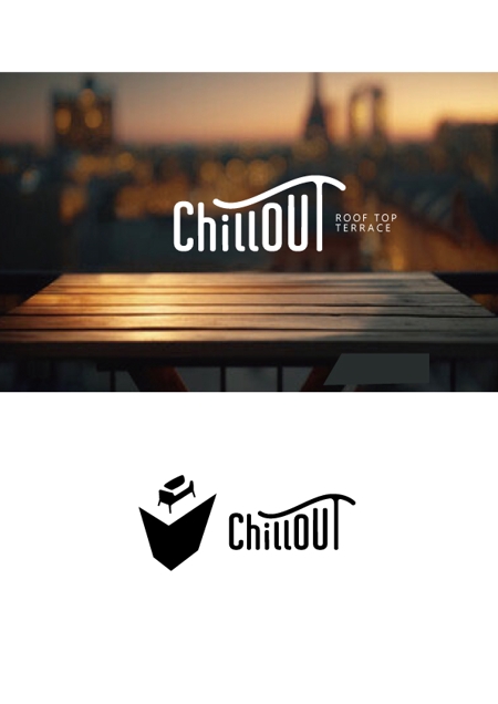 serihana (serihana)さんの屋上飲食施設【Chillout】のロゴデザイン大募集！への提案