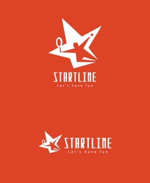 masato_illustrator (masato)さんのテニス大会「STARTLINE CUP」のロゴへの提案