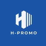 arc design (kanmai)さんのｻｯｼ屋・ｴｸｽﾃﾘｱ　H-PROMO　のロゴへの提案