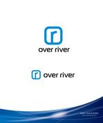 invest (invest)さんの経営コンサル会社「 over river」のロゴへの提案