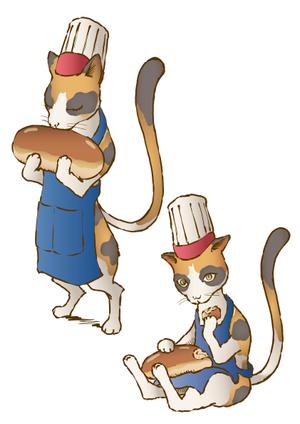 山岡 一馬 (KazumaYamaoka)さんの猫のイメージキャラクターを作成してほしいへの提案