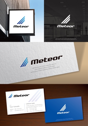 hi06_design (hi06)さんのカーラッピング「Meteor」のロゴマーク作成依頼への提案
