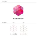 株式会社note (note_inc)さんの新しい高級化粧品ブランド「MOMOKA」あるいは「momoka」のブランドロゴへの提案