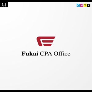 さんの「Fukai CPA Office」のロゴ作成への提案