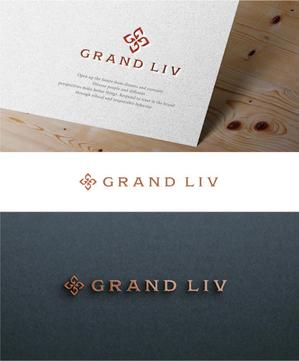 happiness_design (happiness_design)さんの戸建て建築会社の新ブランド「GRAND LIV」のロゴ（マークのみ）への提案