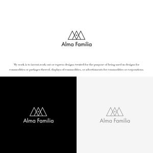 KT (KANJI01)さんの不動産会社　「Alma Familia」のロゴへの提案