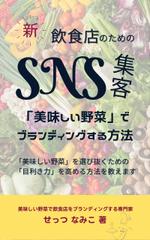 Tkgoogle (Tkgoogle)さんの電子書籍「飲食店のための新・SNS集客〜「美味しい野菜」でブランディングする方法〜」の表紙デザインへの提案