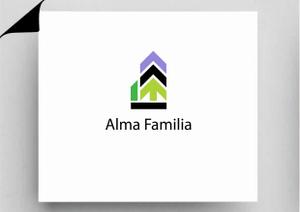 7.5HZ DESIGN (greenpeaceriver)さんの不動産会社　「Alma Familia」のロゴへの提案