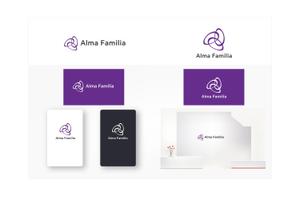 山田デザイン室 (yamadalan)さんの不動産会社　「Alma Familia」のロゴへの提案