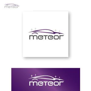 m_flag (matsuyama_hata)さんのカーラッピング「Meteor」のロゴマーク作成依頼への提案