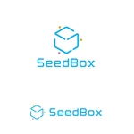 marutsuki (marutsuki)さんの事業開発を支援するフリーランスの屋号「シードボックス」のロゴへの提案