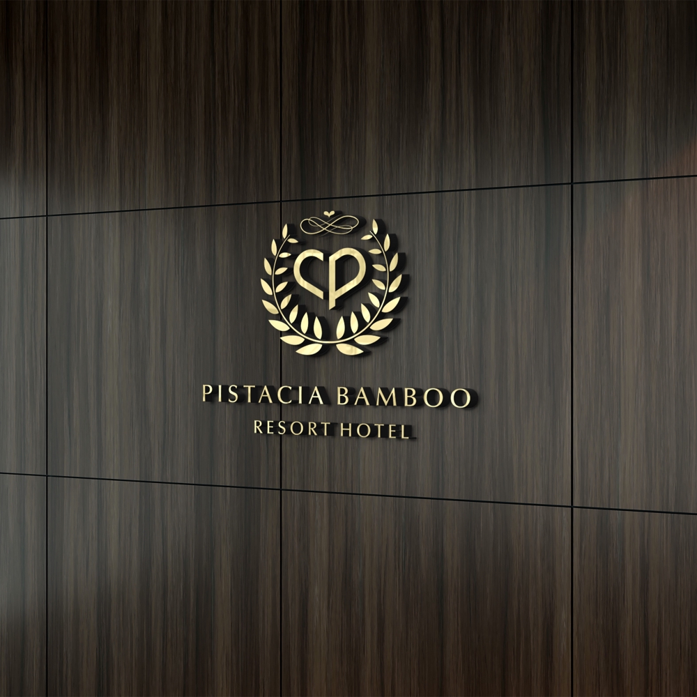 インドネシア ロンボク島 ホテル「***」のロゴ