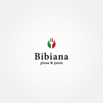 tanaka10 (tanaka10)さんのイタリアンレストラン「ピザ&パスタ　ビビアーナ（pizaa&pasta Bibiana）」のロゴへの提案