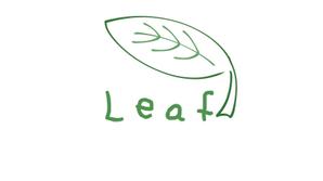 たふ (momyryo)さんのアロマヒーリングサロン「Leaf」のロゴへの提案