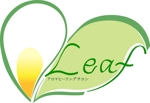 marina (miwama4)さんのアロマヒーリングサロン「Leaf」のロゴへの提案