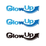 Uco (Uco-yagami)さんの高校生向け学習塾「Glow Up」のロゴへの提案