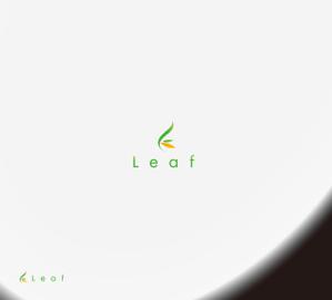 RYUNOHIGE (yamamoto19761029)さんのアロマヒーリングサロン「Leaf」のロゴへの提案