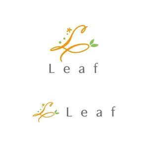 otanda (otanda)さんのアロマヒーリングサロン「Leaf」のロゴへの提案