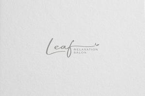ALTAGRAPH (ALTAGRAPH)さんのアロマヒーリングサロン「Leaf」のロゴへの提案