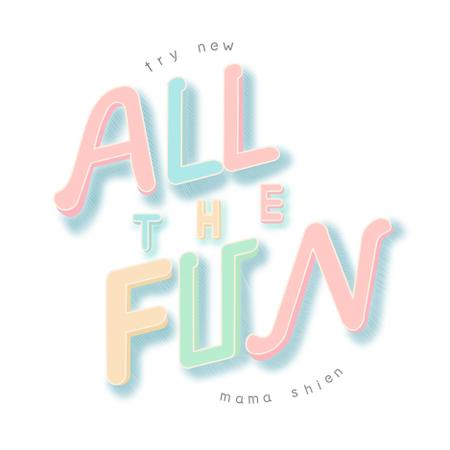 Web Create わがまま (Masahero)さんの子育て女性向け支援事業「ALL THE FUN」の会社ロゴへの提案