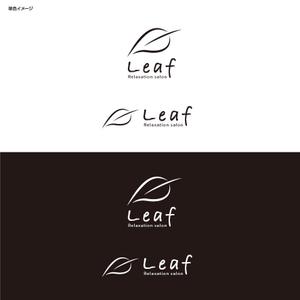 chikonotochan (chikonotochan)さんのアロマヒーリングサロン「Leaf」のロゴへの提案