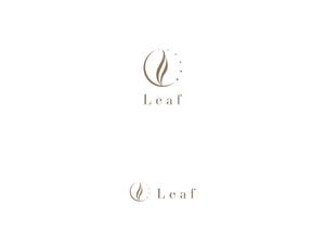 赤星　光流 (yukikaze0213)さんのアロマヒーリングサロン「Leaf」のロゴへの提案
