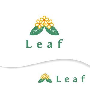 BEAR'S DESIGN (it-bear)さんのアロマヒーリングサロン「Leaf」のロゴへの提案
