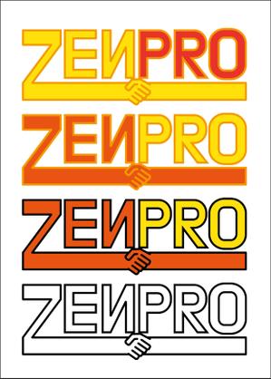 Kazahari (kazahari)さんの人材会社ZENPROのロゴへの提案