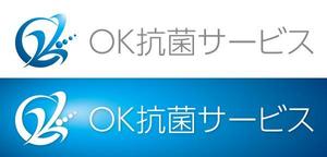 Hiko-KZ Design (hiko-kz)さんの抗菌施工会社「OK抗菌サービス」のロゴ制作への提案