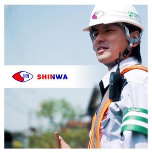 耳が聞こえないけど頑張るデザイナー (deaf_ken)さんの新社名「株式会社SHINWA」の社名ロゴタイプへの提案