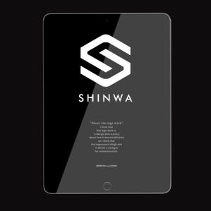 wasteland ()さんの新社名「株式会社SHINWA」の社名ロゴタイプへの提案