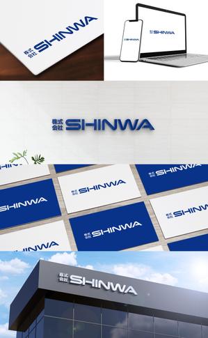 VainStain (VainStain)さんの新社名「株式会社SHINWA」の社名ロゴタイプへの提案