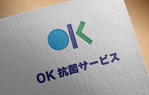 YF_DESIGN (yusuke_furugen)さんの抗菌施工会社「OK抗菌サービス」のロゴ制作への提案