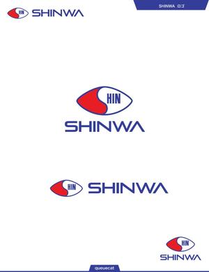 queuecat (queuecat)さんの新社名「株式会社SHINWA」の社名ロゴタイプへの提案