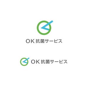 LUCKY2020 (LUCKY2020)さんの抗菌施工会社「OK抗菌サービス」のロゴ制作への提案