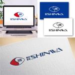 Hi-Design (hirokips)さんの新社名「株式会社SHINWA」の社名ロゴタイプへの提案